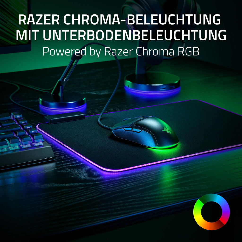 Razer Cobra Pro - kabellose Gaming-Maus mit RGB - Optischer Focus Pro Sensor mit 30K DPI (10 Anpassbare Tasten, HyperSpeed Wireless Polling 8K Hz, Bluetooth, Chroma-Beleuchtung mit 11 Zonen) Weiß