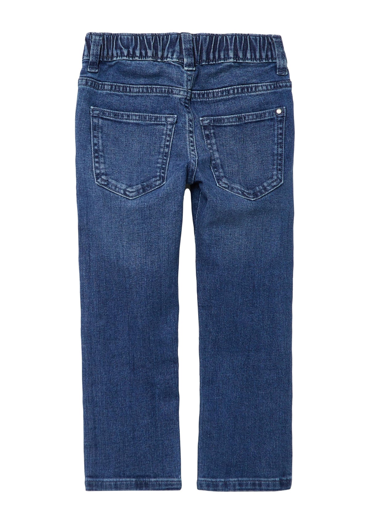 s.Oliver Junior Jungen Jeans-Hose – Straight Leg, Elastikbund