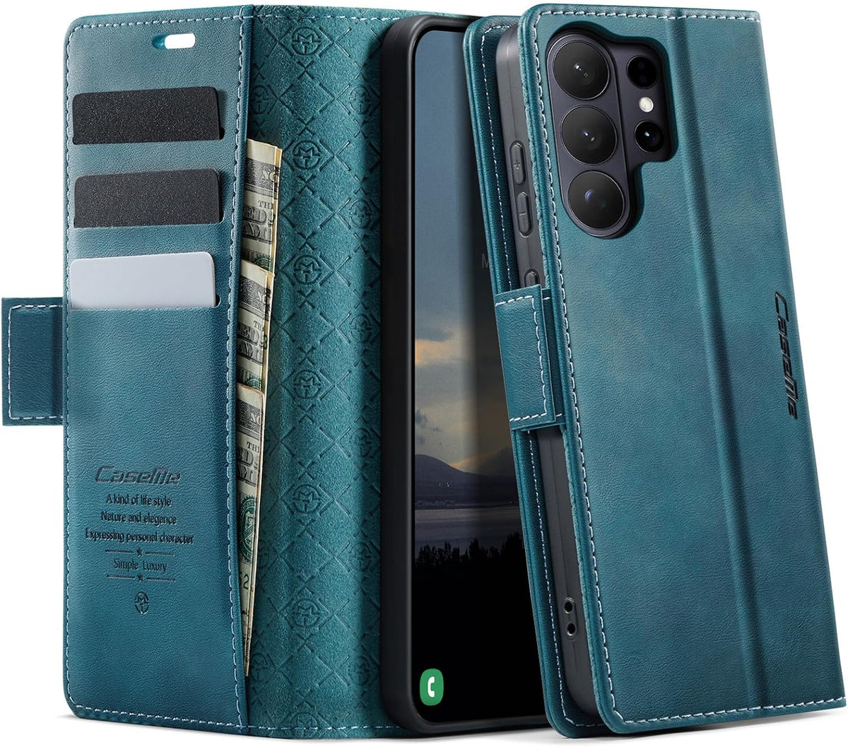 KZB für Xiaomi Redmi Note 15 Hülle, Magnet Leder Klapphülle Stoßfest