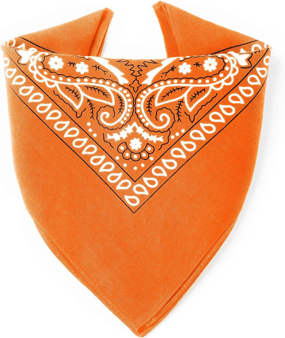 Bandana 100% Coton Qualité Premium - Epaisseur Supérieure - 20 Couleurs Exclusives - Motif Paisley