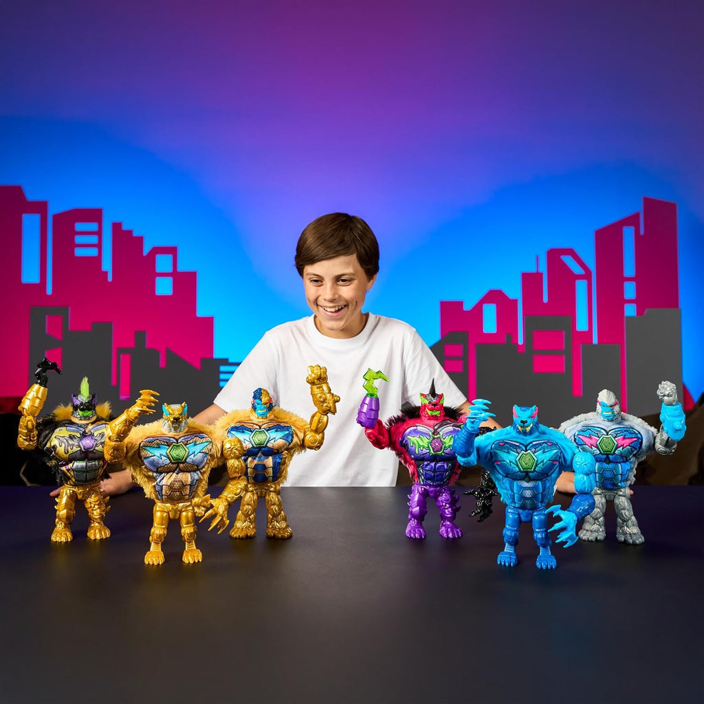 MRBEAST LAB MEGA-TECH Mutator Panthar, Action Figures