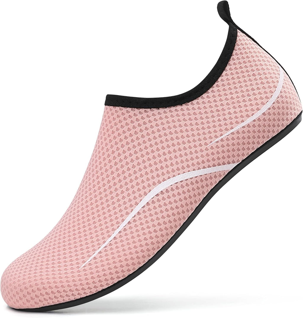 Water Shoes for Women Men Quick-Dry Beach Swim Socks with Non-Slip Sole