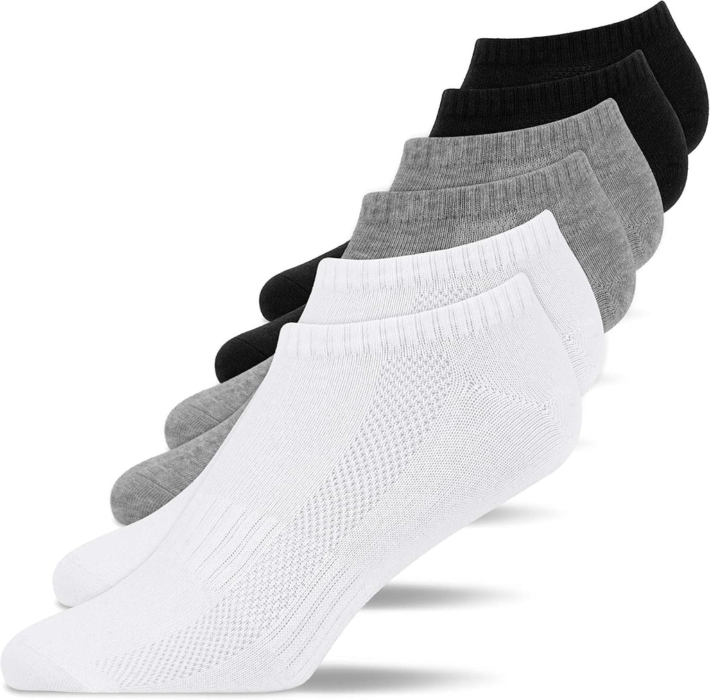Snocks Sneaker Socken Herren & Damen aus Bio-Baumwolle, 6er Set