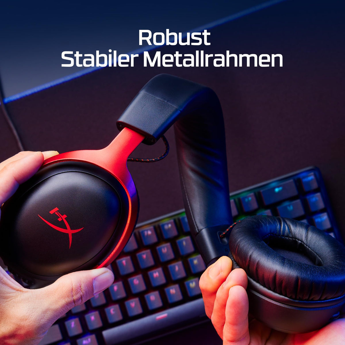 HyperX Cloud III – Kabelgebundenes Gaming-Headset