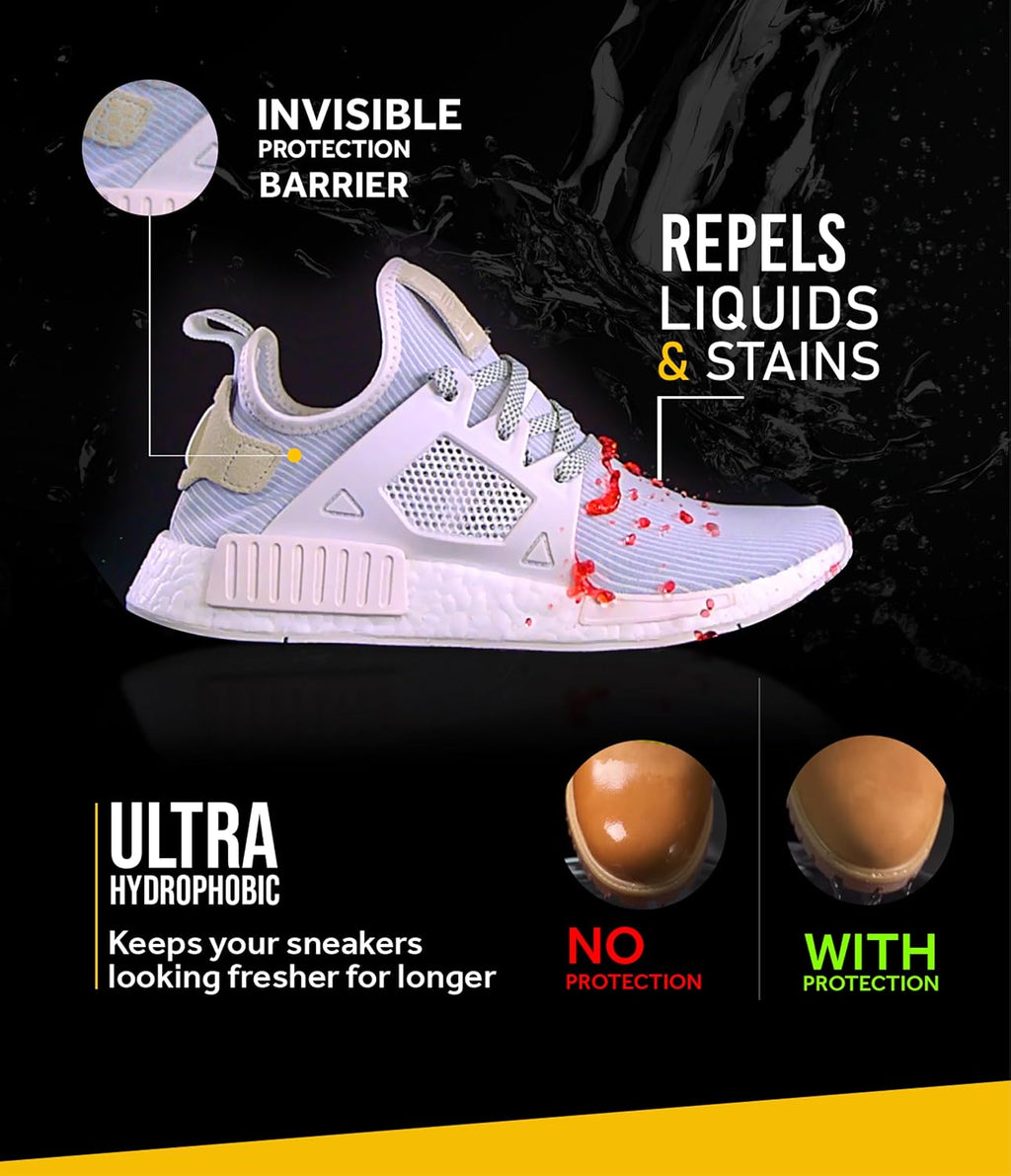 Crep Protect Shoe Protector Spray - Rain & Stain Waterproof Nano Protection for Sneaker, Leather, Nubuck, Suede & Canvas (200 ml)
