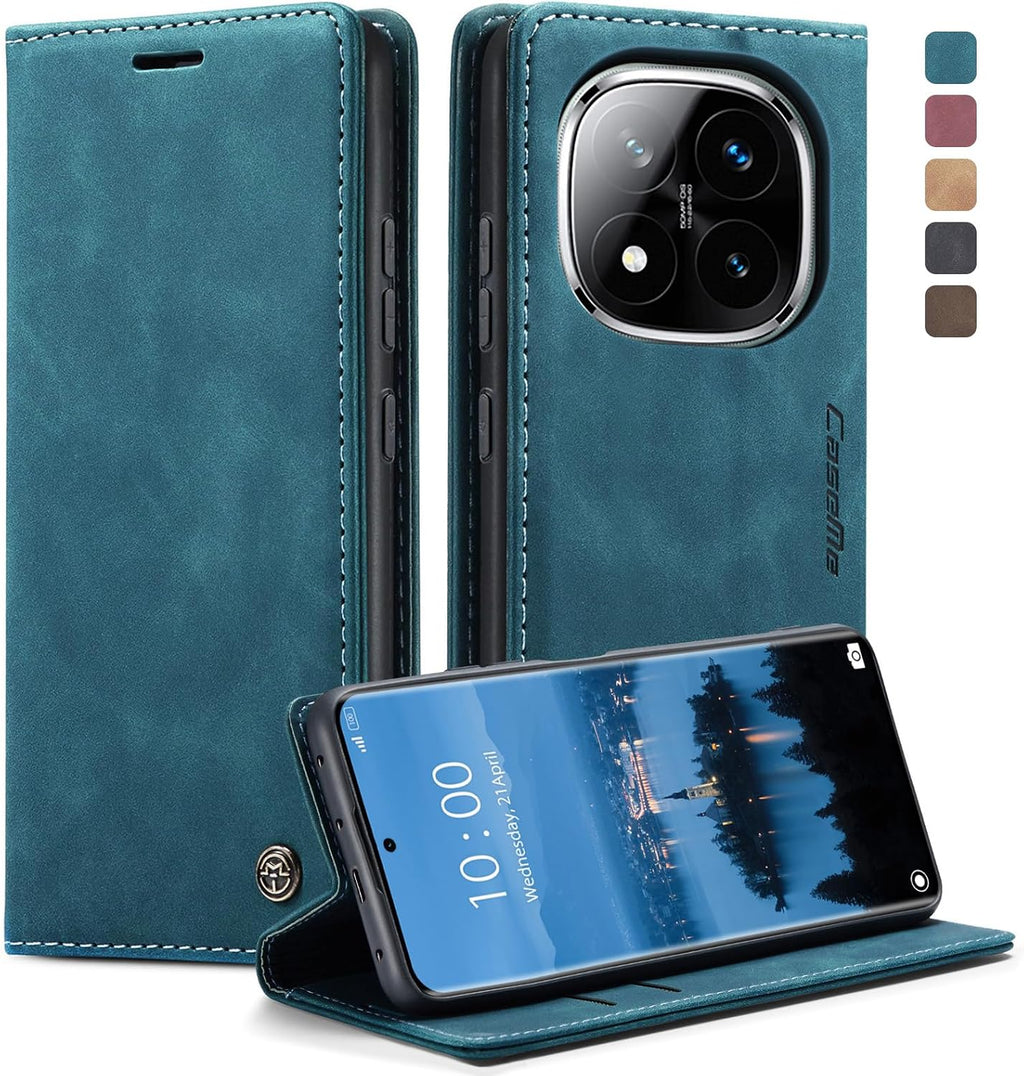 KZB für Xiaomi Redmi Note 15 Hülle, Magnet Leder Klapphülle Stoßfest