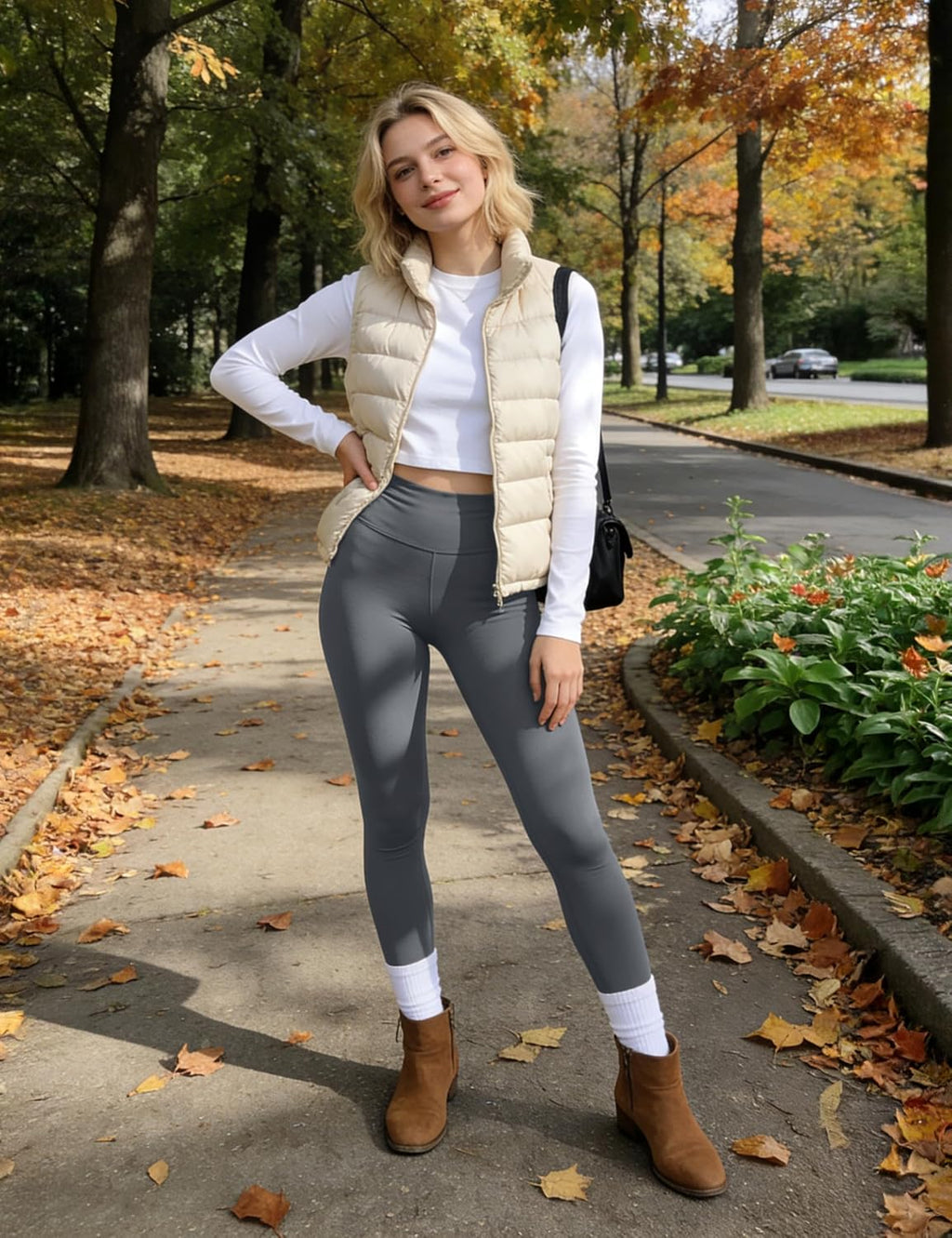 CHARMKING High Waisted Leggings for Women, Soft Tummy Control, Non See Through, Stretch Workout Yoga Pants for Running
