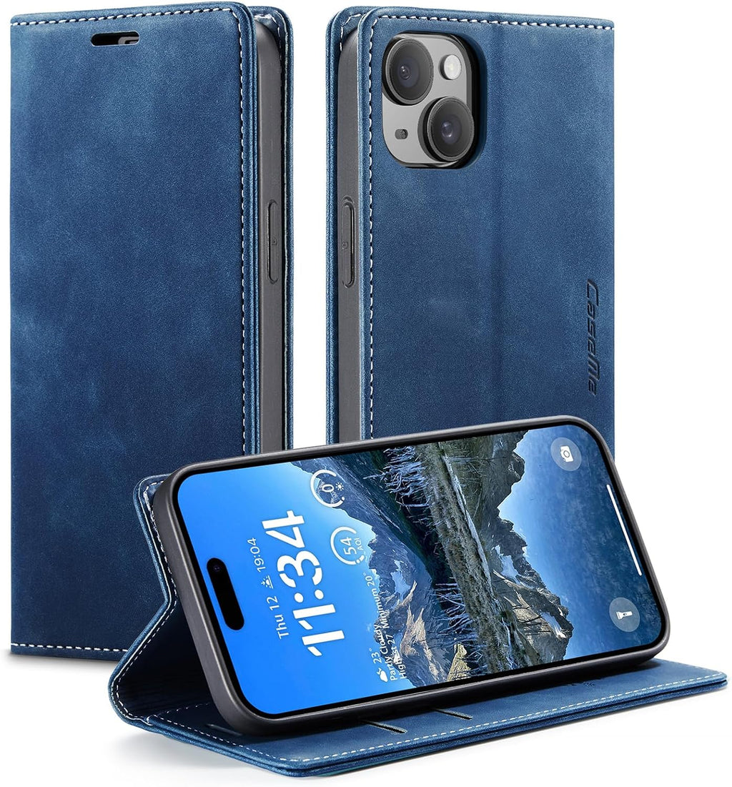 KZB für Xiaomi Redmi Note 15 Hülle, Magnet Leder Klapphülle Stoßfest