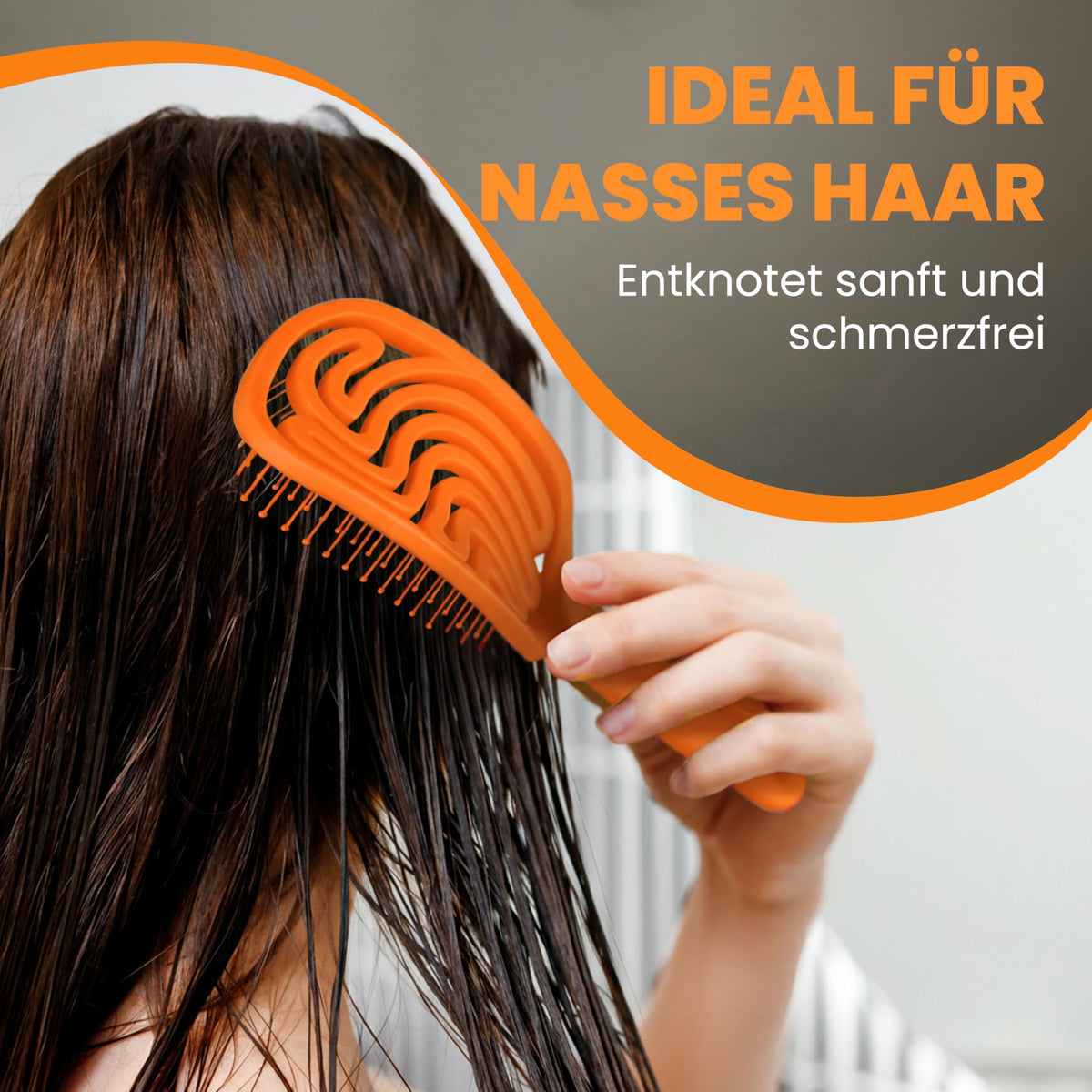 Walcora Haarbürste ohne Ziepen – NEUHEIT 2026 – Entwirrbürste & Detangler Bürste für Damen