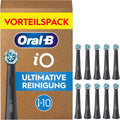 Oral-B iO Aufsteckbürsten Ultimative Reinigung, Schwarz, 10 Stück