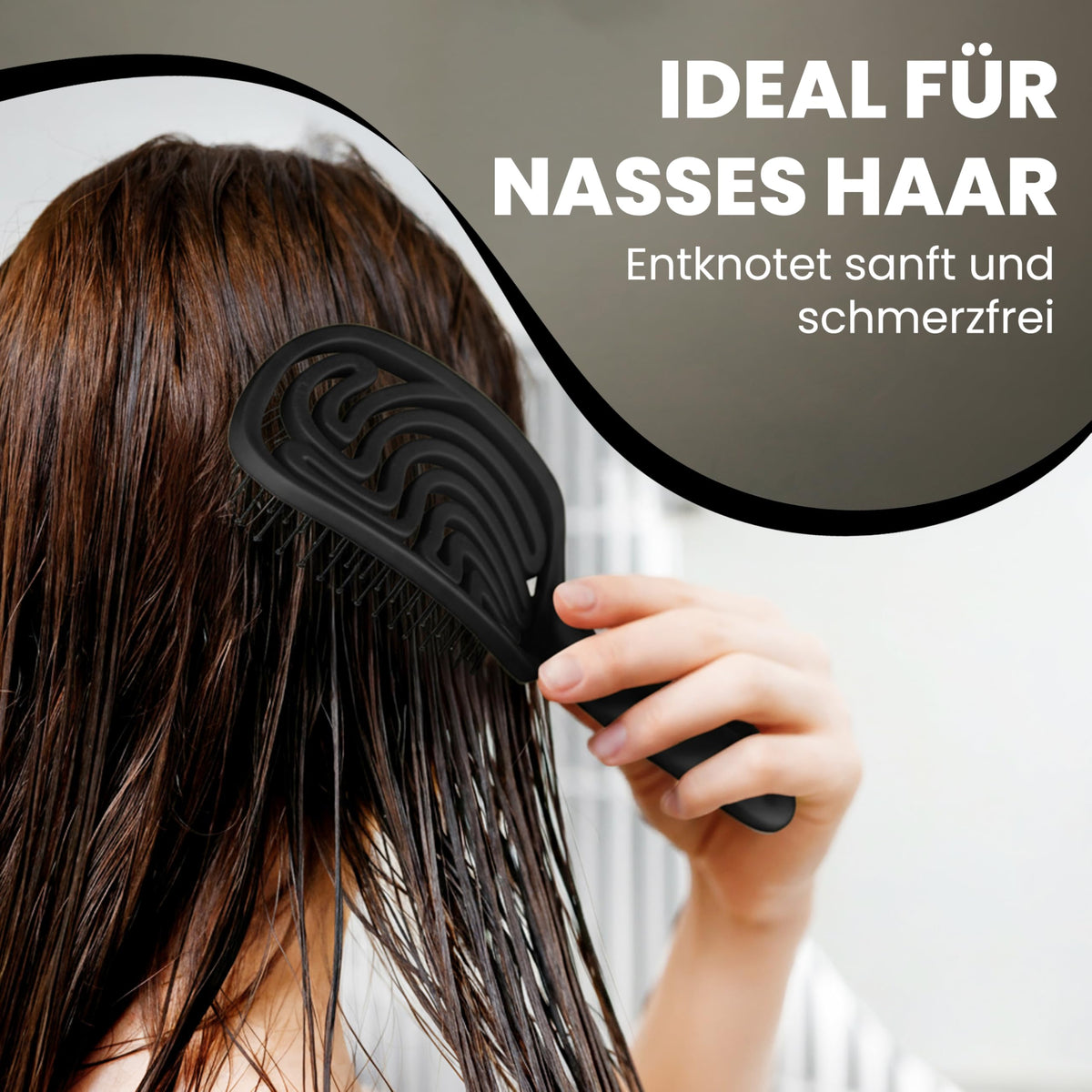 Walcora Haarbürste ohne Ziepen – NEUHEIT 2026 – Entwirrbürste & Detangler Bürste für Damen