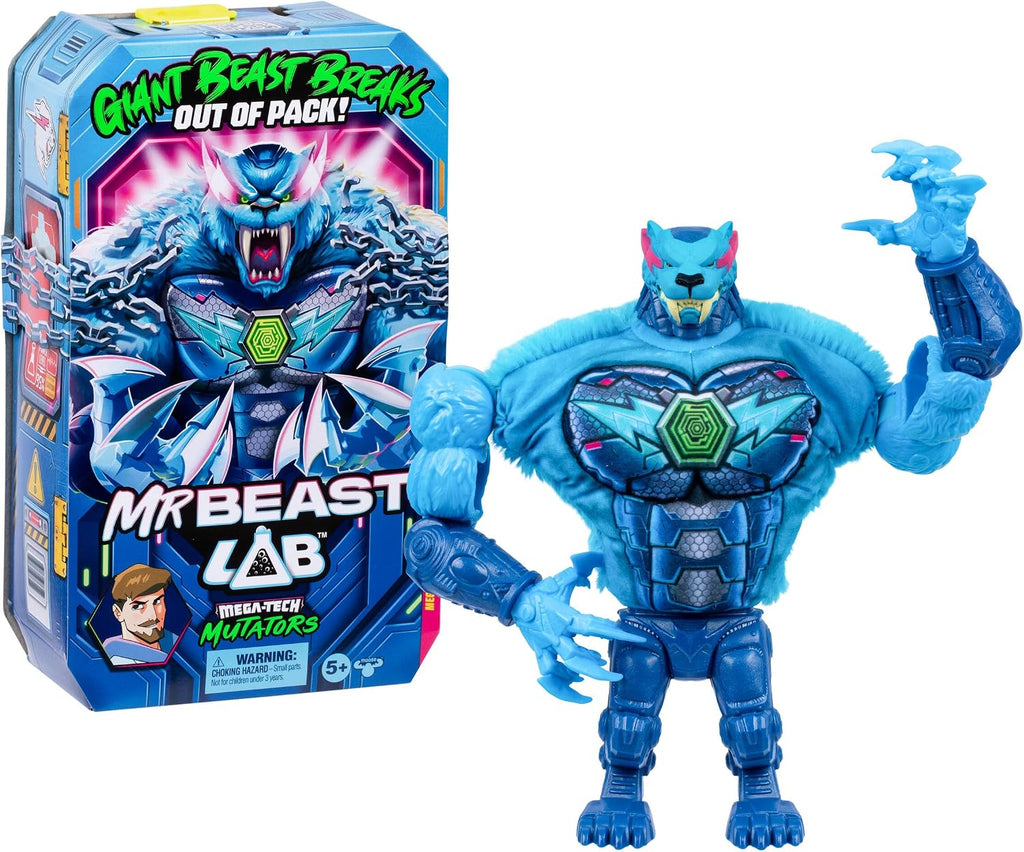 MRBEAST LAB MEGA-TECH Mutator Panthar, Action Figures