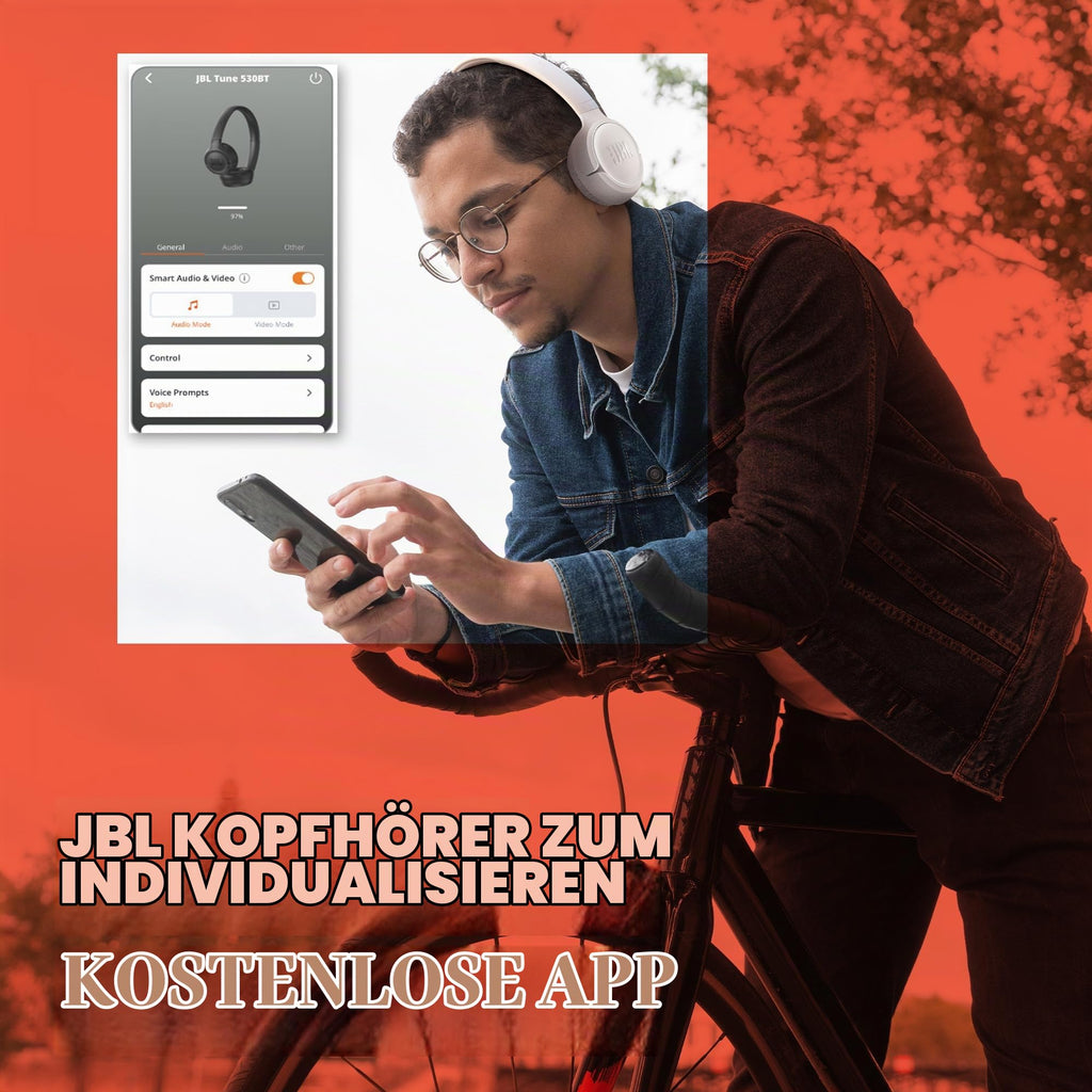 JBL Tune 530BT, Kabelloser On-Ear-Kopfhörer mit Bluetooth, Schwarz