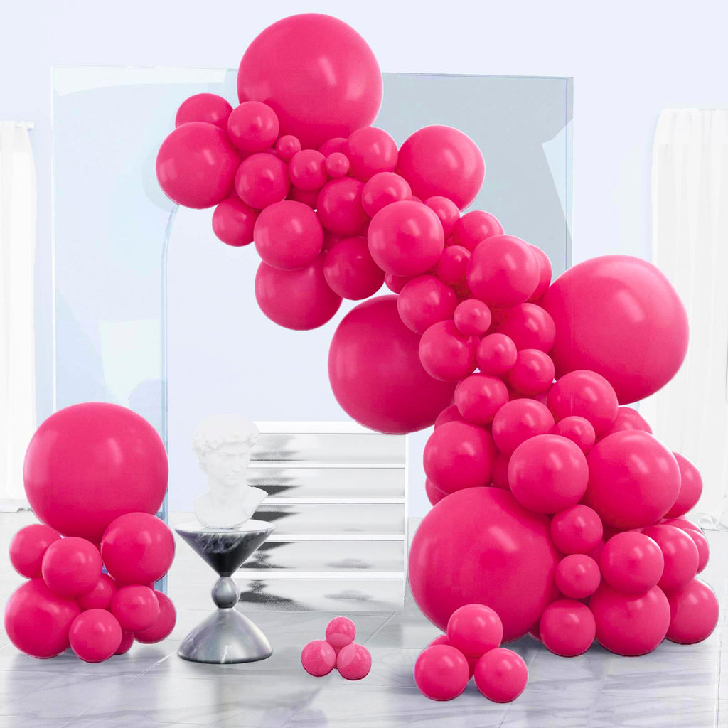 PartyWoo Black Balloons 140pcs Different Sizes of 18 12 10 5 Inch
