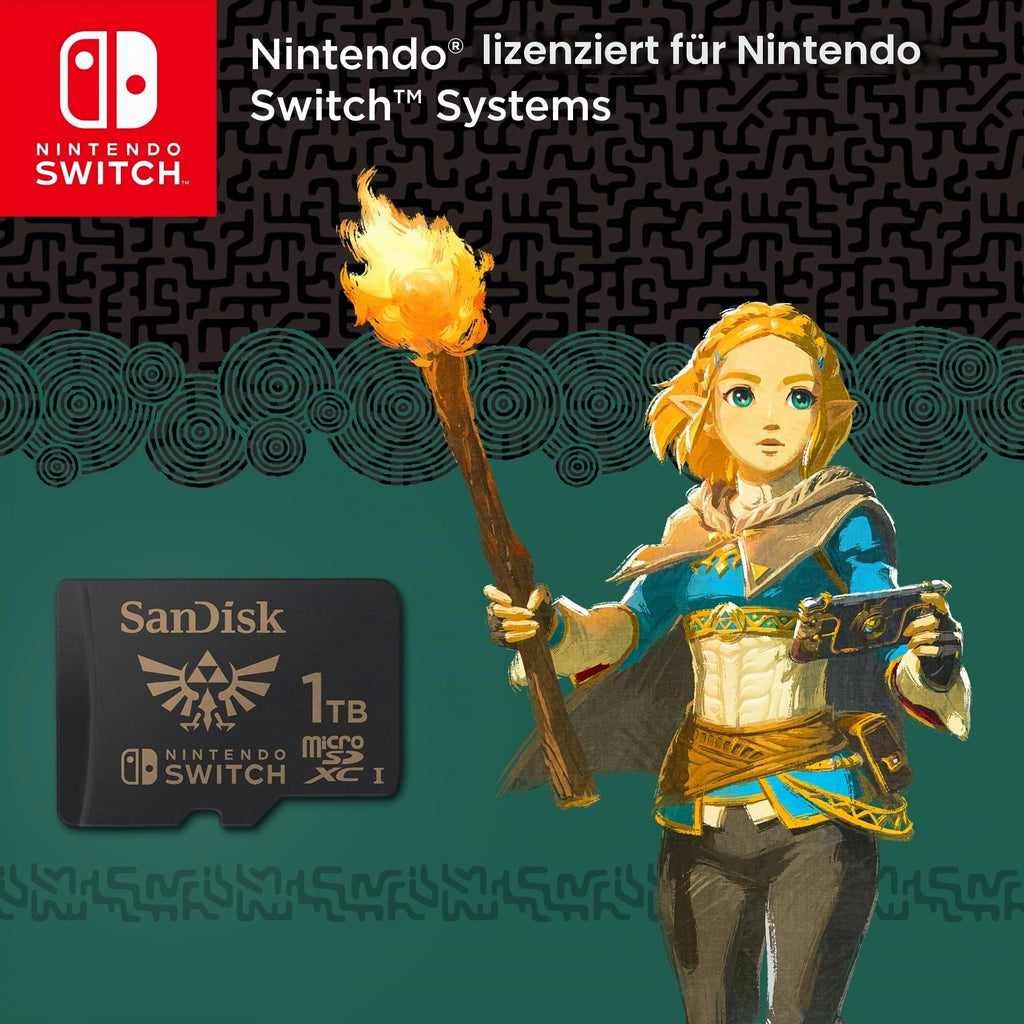 SANDISK 128GB microSD Karte, Super Mario Super Mushroom Edition