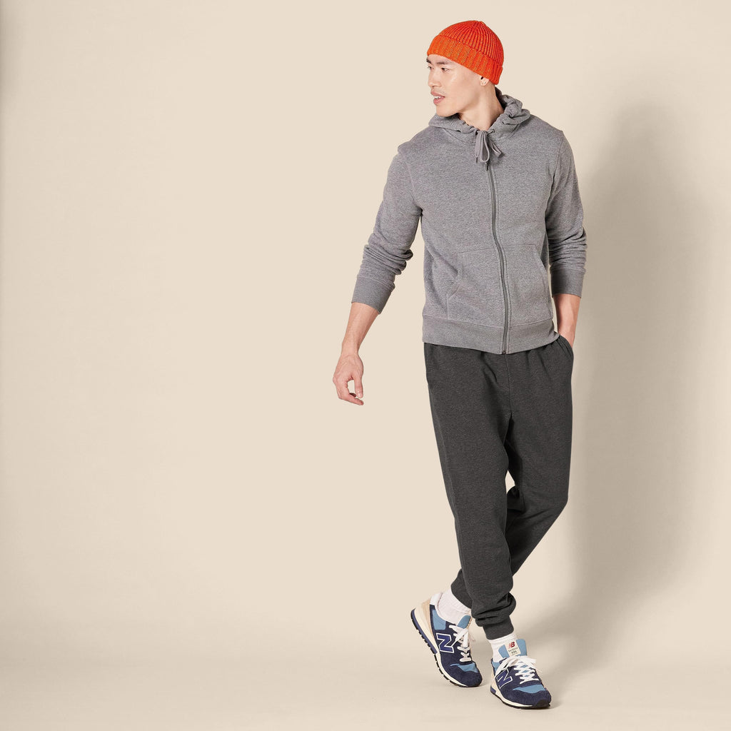 Amazon Essentials Men's Tracksuit Bottoms, Fleece, Comfortable Fit