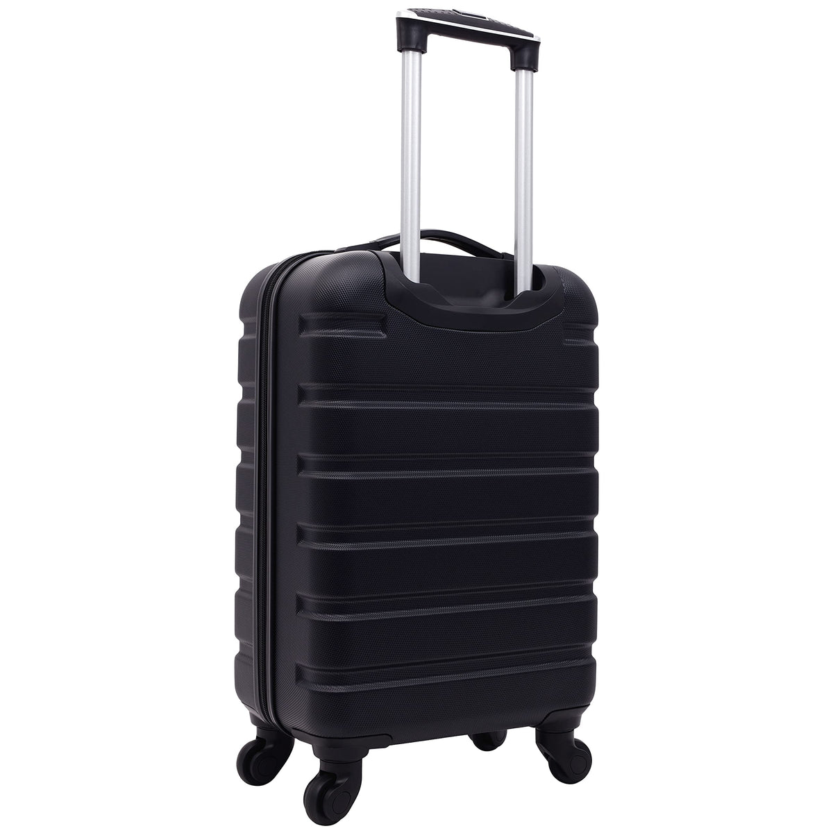 Wrangler 22" Hardside Spinner Carry-On Luggage, Charcoal