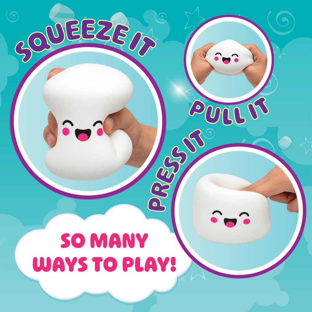 Squeeze Please 3 Pack Scented Marshmallow Stress Relief Fidget Squishy Toy