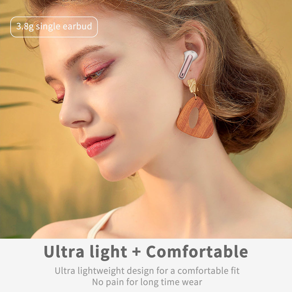 Bluetooth Kopfhörer, Kopfhörer Kabellos Bluetooth 5.4, Tiefer Bass Ohrhörer