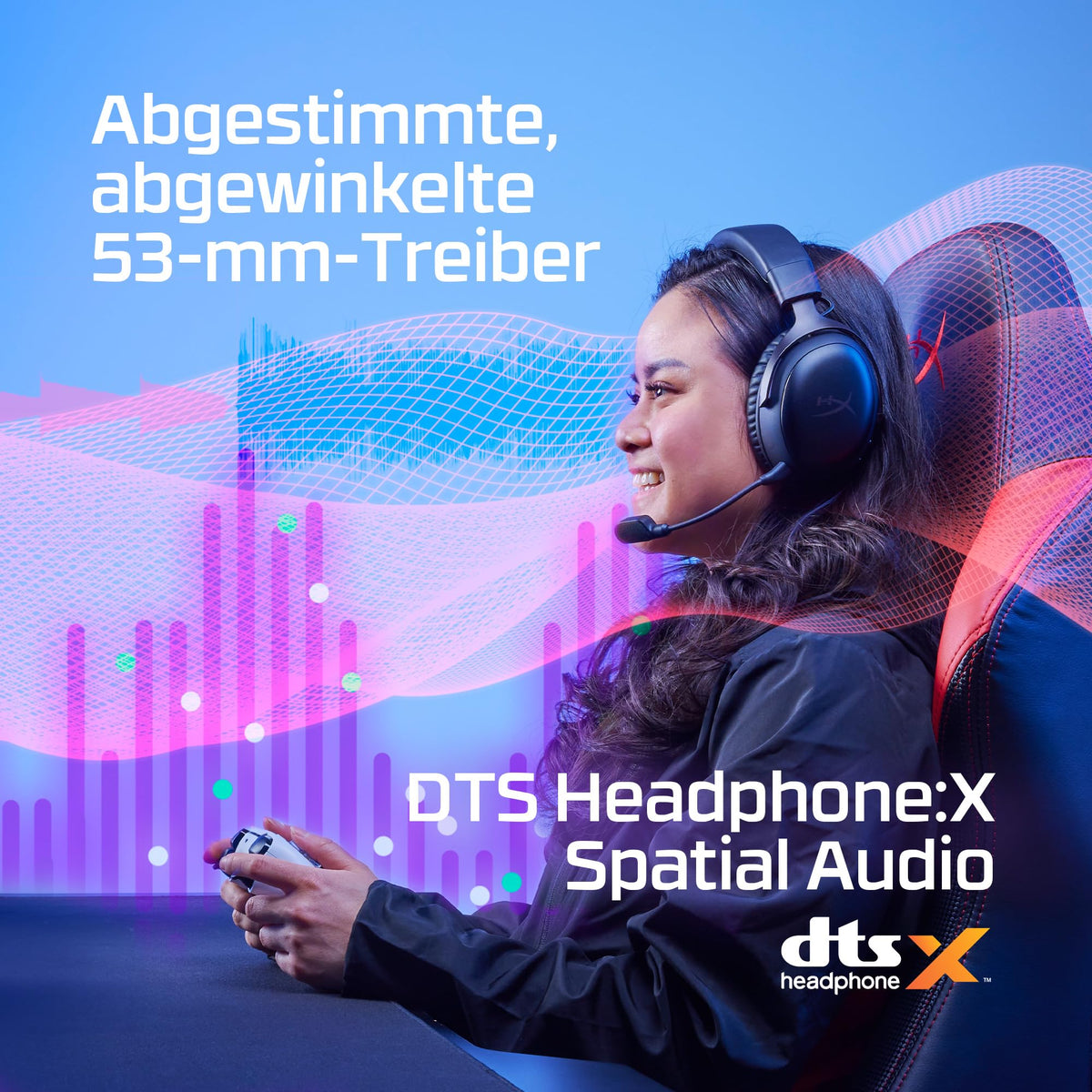 HyperX Cloud III – Kabelgebundenes Gaming-Headset