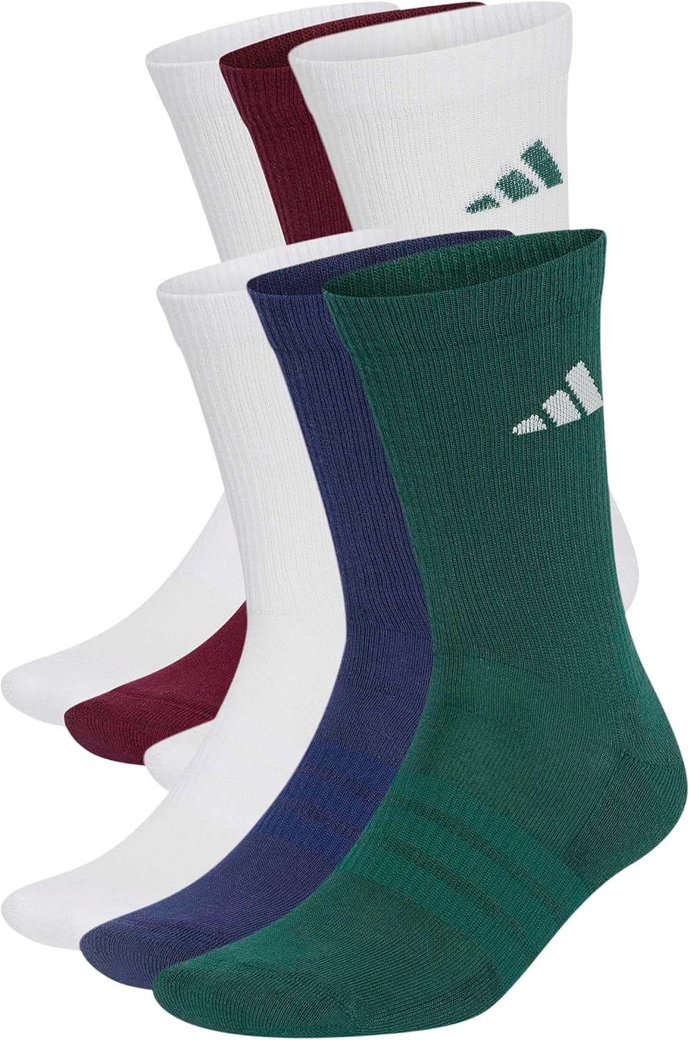 adidas Unisex Cushioned Crew Socks 6 Pair Pack Socken