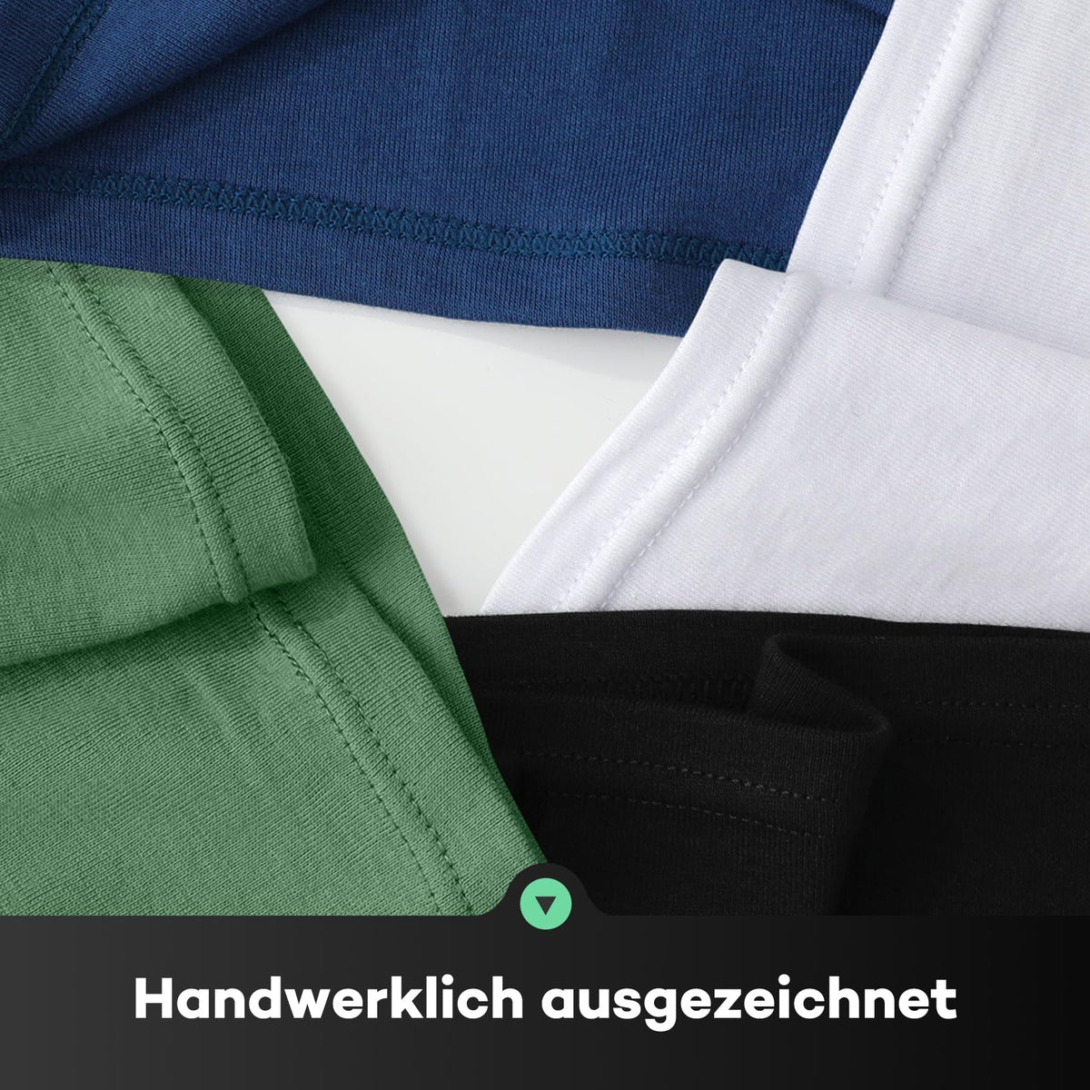 FALARY 3er-/6er-Pack Herren-Unterhemd aus Baumwolle Tanktop Unterhemden S-5XL