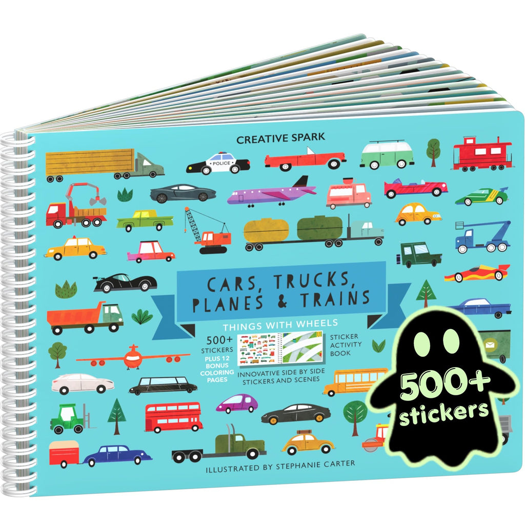 Cupkin Animal Habitats Sticker Book | 12 Coloring & Activity, 500+ Stickers