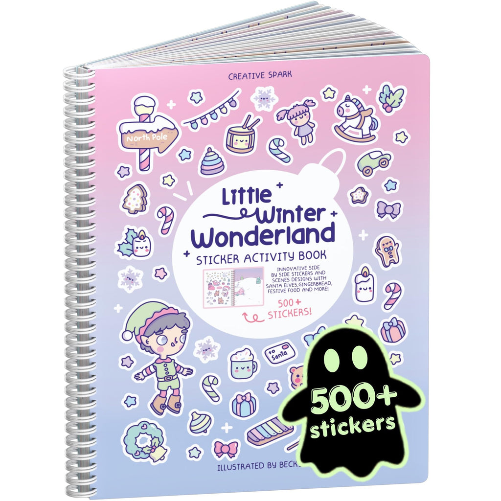 Cupkin Animal Habitats Sticker Book | 12 Coloring & Activity, 500+ Stickers