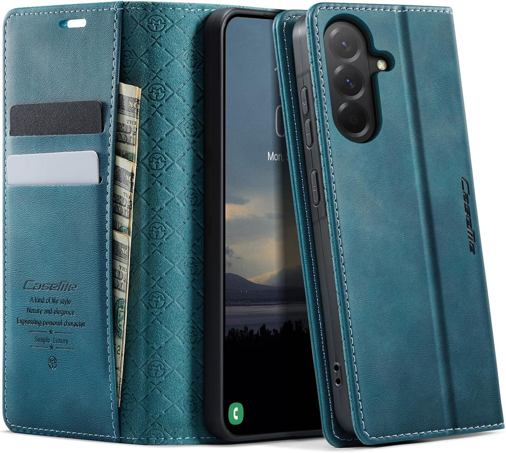 KZB für Xiaomi Redmi Note 15 Hülle, Magnet Leder Klapphülle Stoßfest