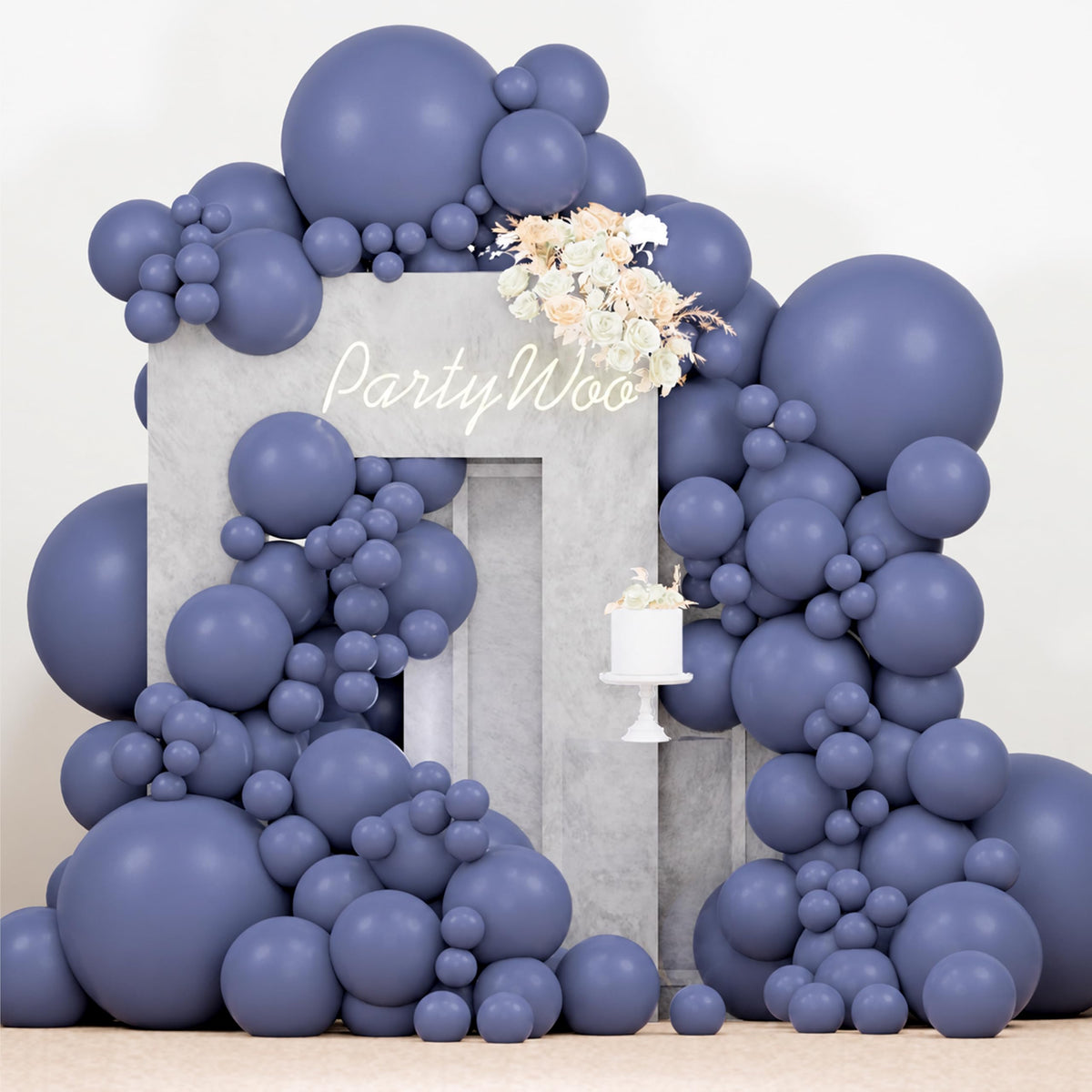 PartyWoo Black Balloons 140pcs Different Sizes of 18 12 10 5 Inch