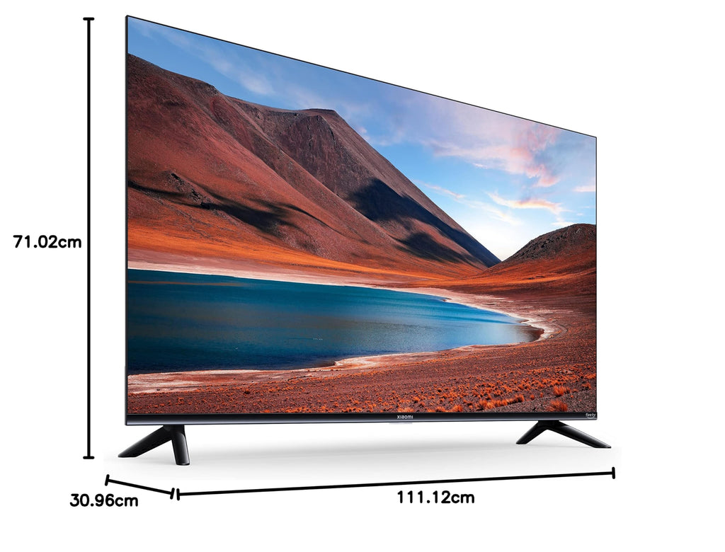 XIAOMI F2 Smart Fire TV 43 Zoll, 108 cm Fernseher (4K UHD, HDR10, Rahmenloses Metallgehäuse, Prime Video, Netflix, Alexa Sprachsteuerung, HDMI 2.1, Bluetooth, USB, Triple Tuner) Modelljahr:2022
