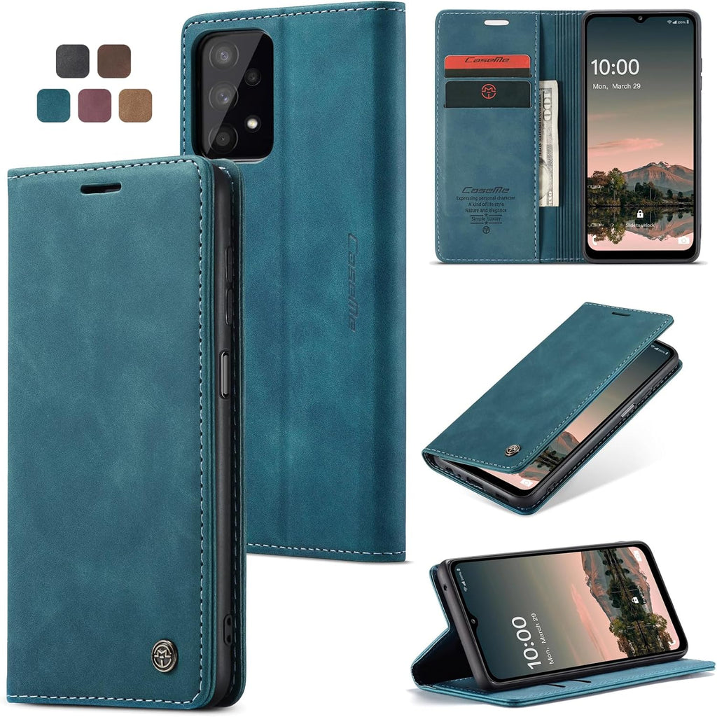 Handyhülle für Honor Magic 6 Pro hülle Premium PU klapphülle RFID Lederhülle Faltbare Schutzhülle Kartenfach Standfunktion Handytasche hülle Honor Magic 6 Pro 5G - Schwarz