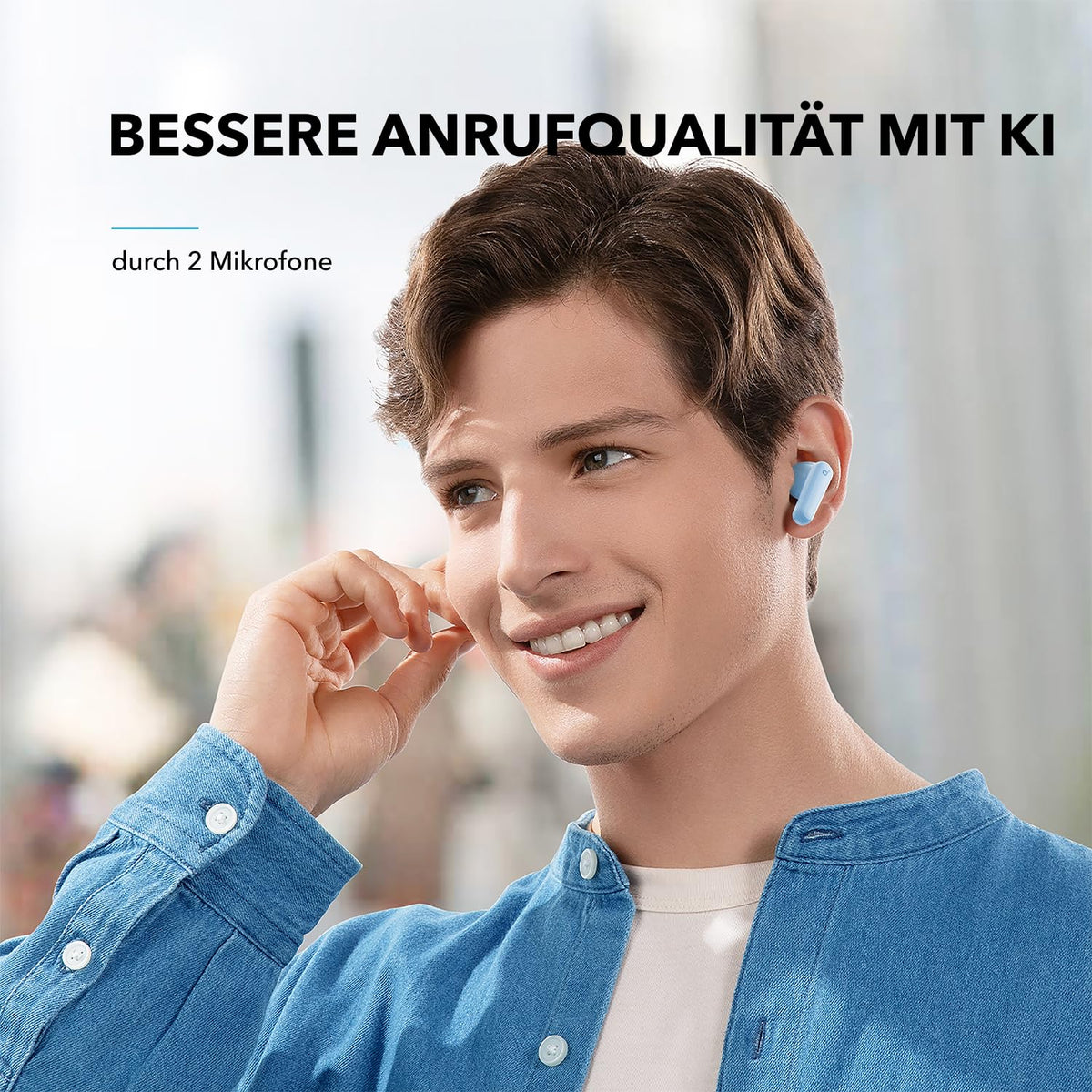 soundcore by Anker P20i Kabellose Bluetooth Kopfhörer in-Ear, 10mm Treiber