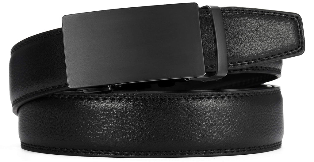 CHAOREN Gürtel Herren, Automatik Ledergürtel Herren 35mm ohne Löcher
