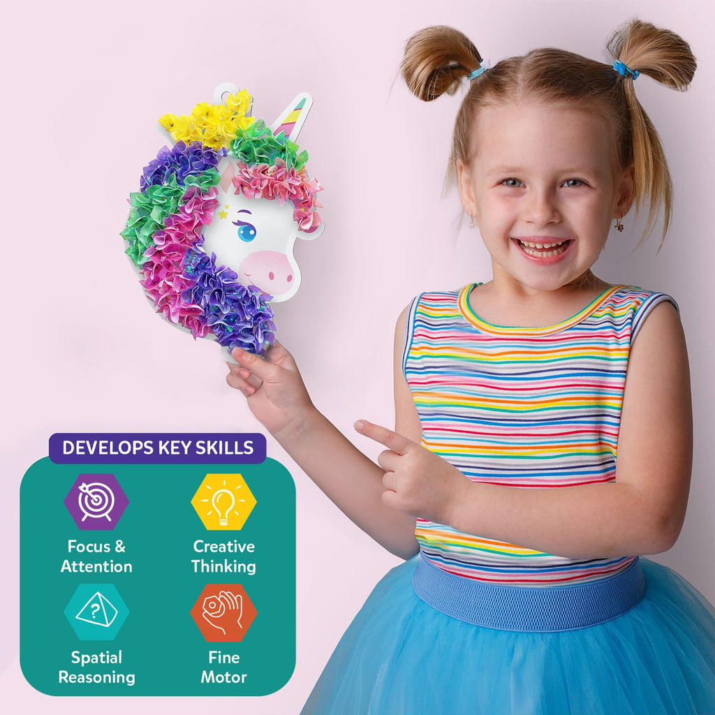 Skillmatics Poke-in Art – Disney Princesses, Wood Craft Kit, Gift for Kids