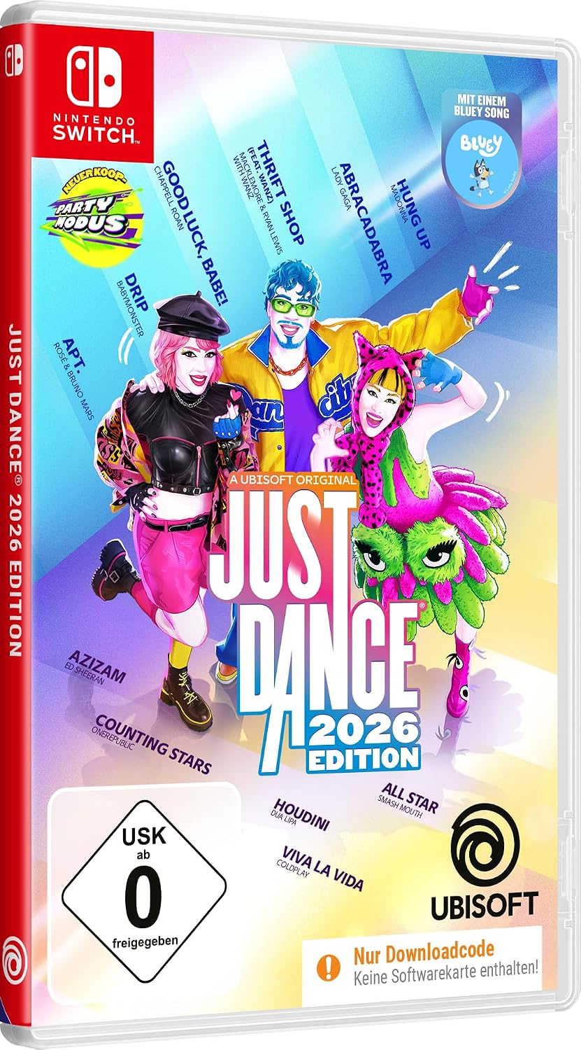 Just Dance 2026 Edition (Code in a box) - [Nintendo Switch] - Spielbar auf Nintendo Switch
