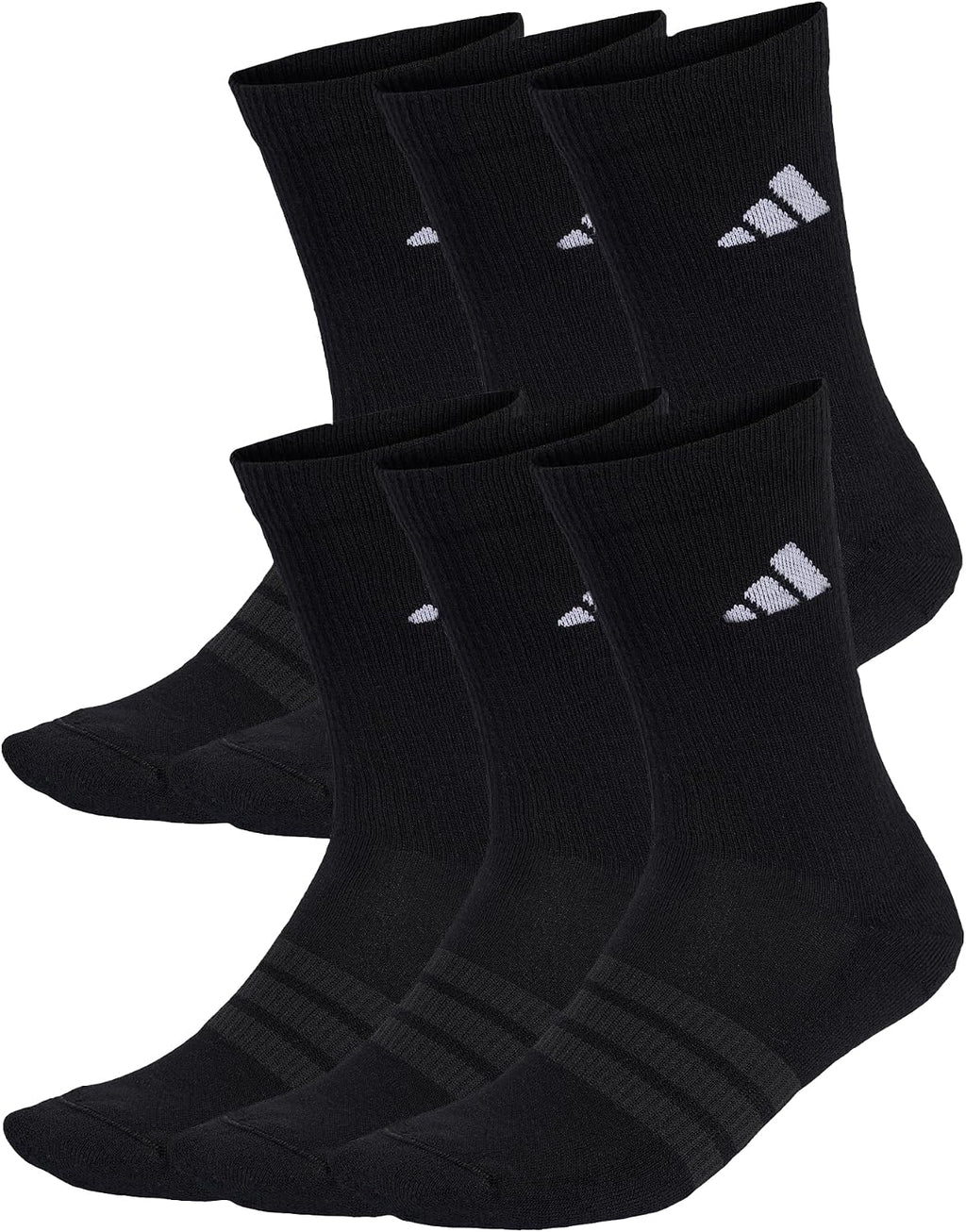 adidas Unisex Cushioned Crew Socks 6 Pair Pack Socken