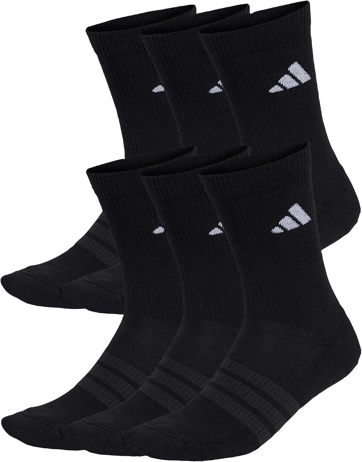 adidas Unisex Cushioned Crew Socks 6 Pair Pack Socken