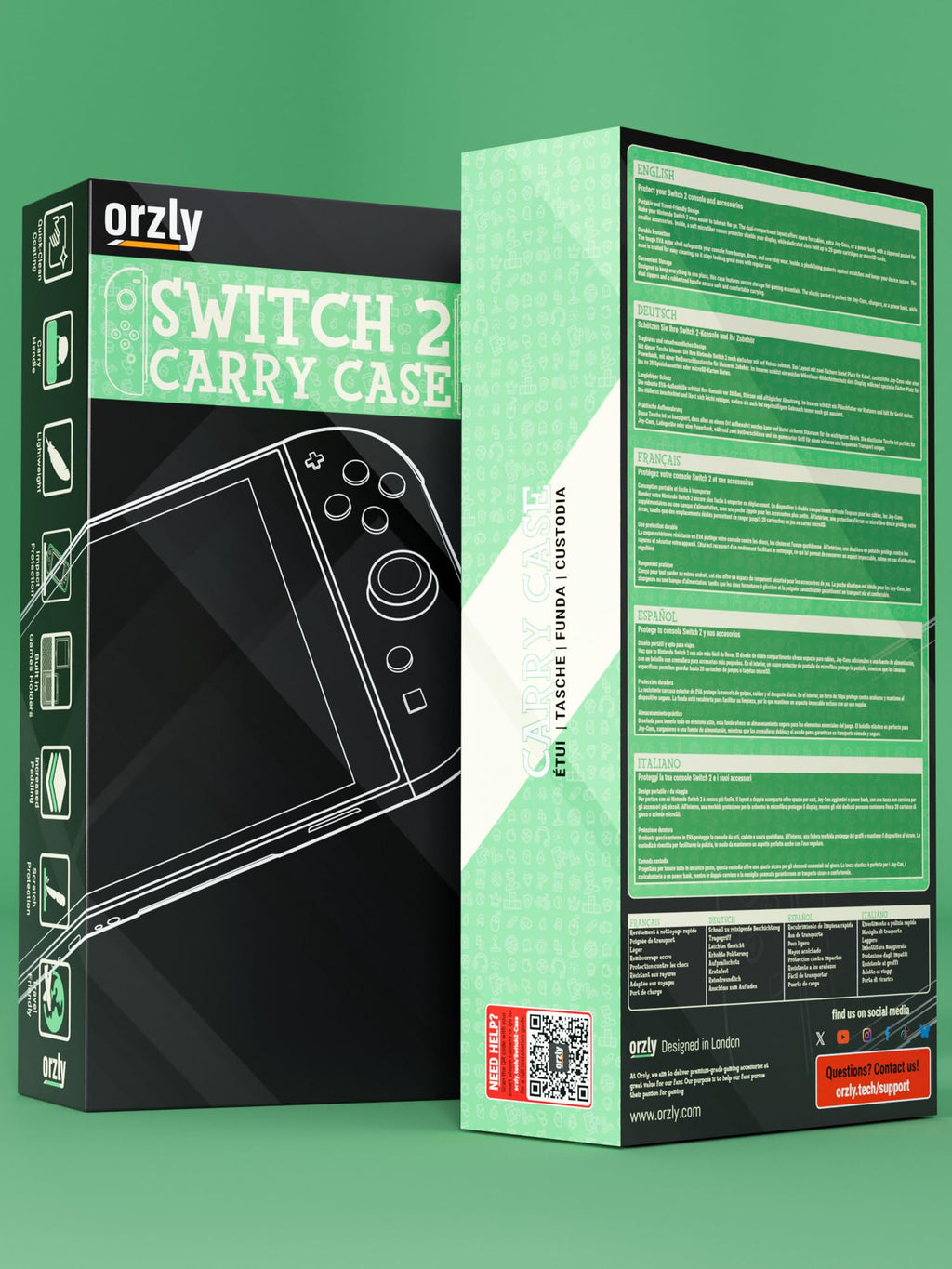 Orzly Tragetasche kompatibel mit Nintendo Switch Lite (2019) – Aufbewahrungstasche - Hartschalen Case/Hülle/Schutzhülle für die Verwendung mit der Nintendo Switch Lite Konsole & Accesoires - ROSA