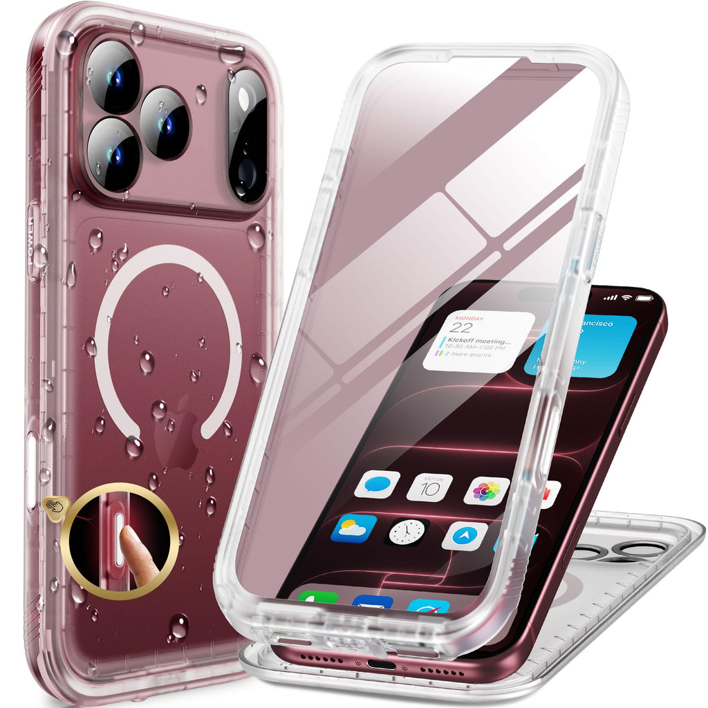 Cozycase TOP Militärschutz wasserdichte 360 Hülle Für iPhone 17 18 Pro Max