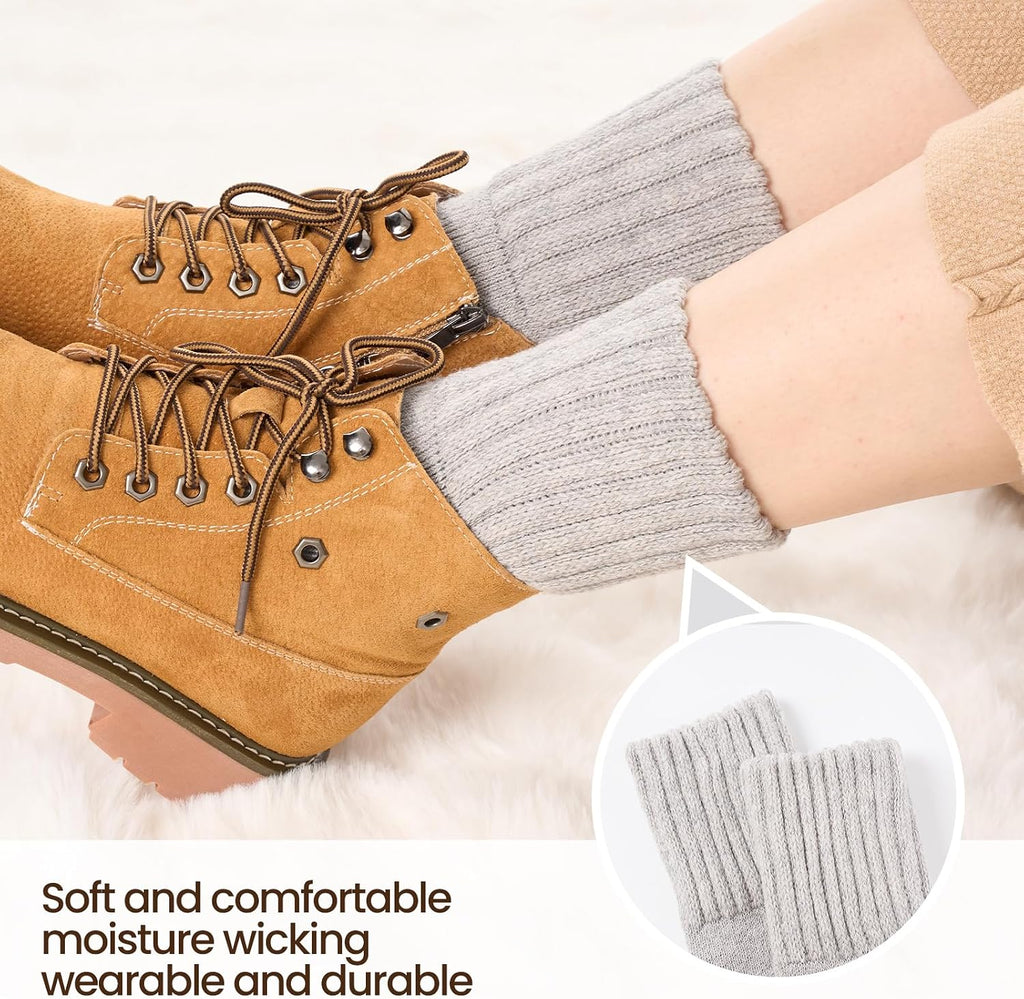 Niorasen Women's Thermal Socks, 3 Pairs Full Cushioned, Cosy Gift Winter