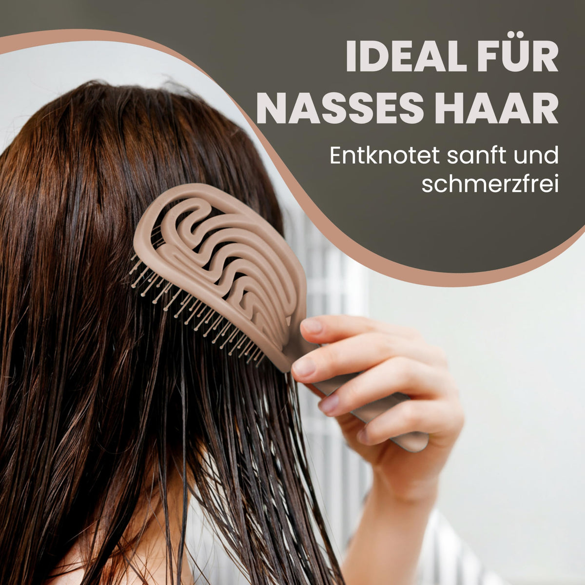 Walcora Haarbürste ohne Ziepen – NEUHEIT 2026 – Entwirrbürste & Detangler Bürste für Damen