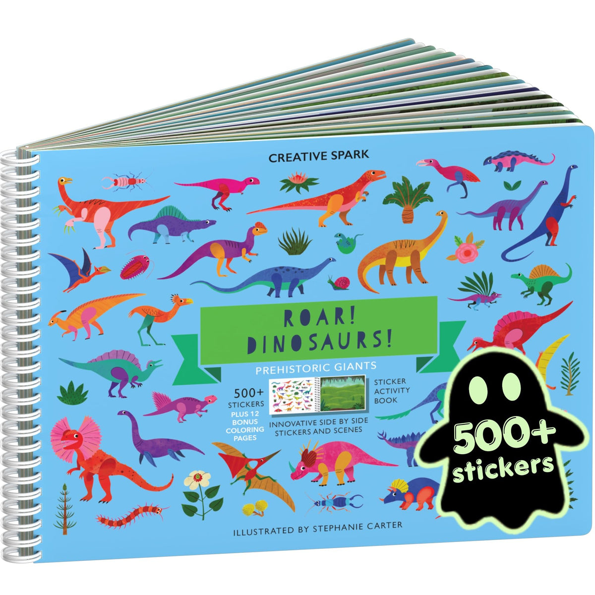 Cupkin Animal Habitats Sticker Book | 12 Coloring & Activity, 500+ Stickers