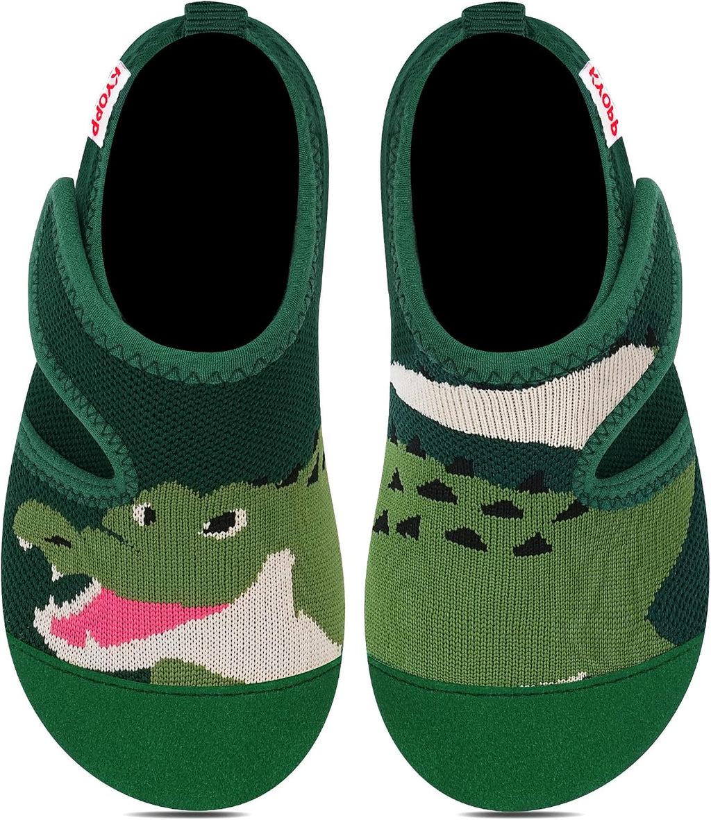 Kyopp Hausschuhe Kinder Mädchen Barfussschuhe Kindergarten Slippers Jungen