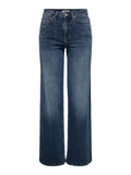 ONLY Female Jeans mit weitem Bein ONLMADISON Hohe Taille Weiter Beinschnitt Jeans