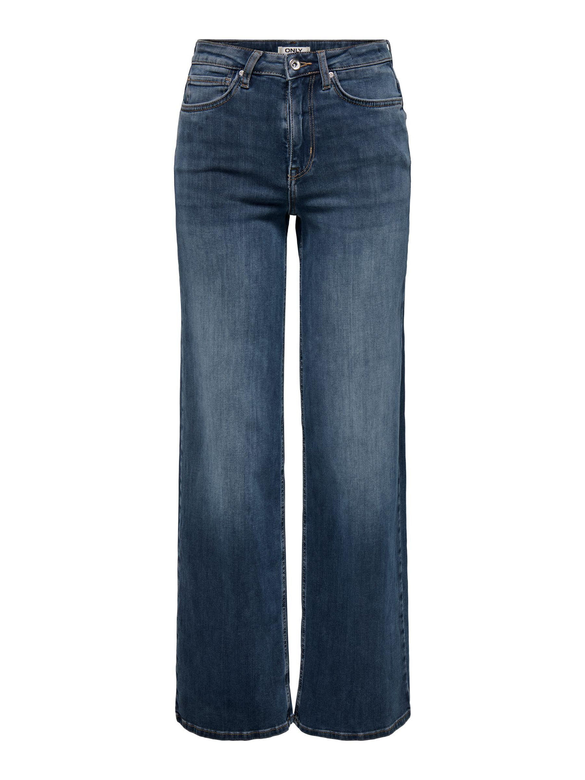 ONLY Female Jeans mit weitem Bein ONLMADISON Hohe Taille Weiter Beinschnitt Jeans
