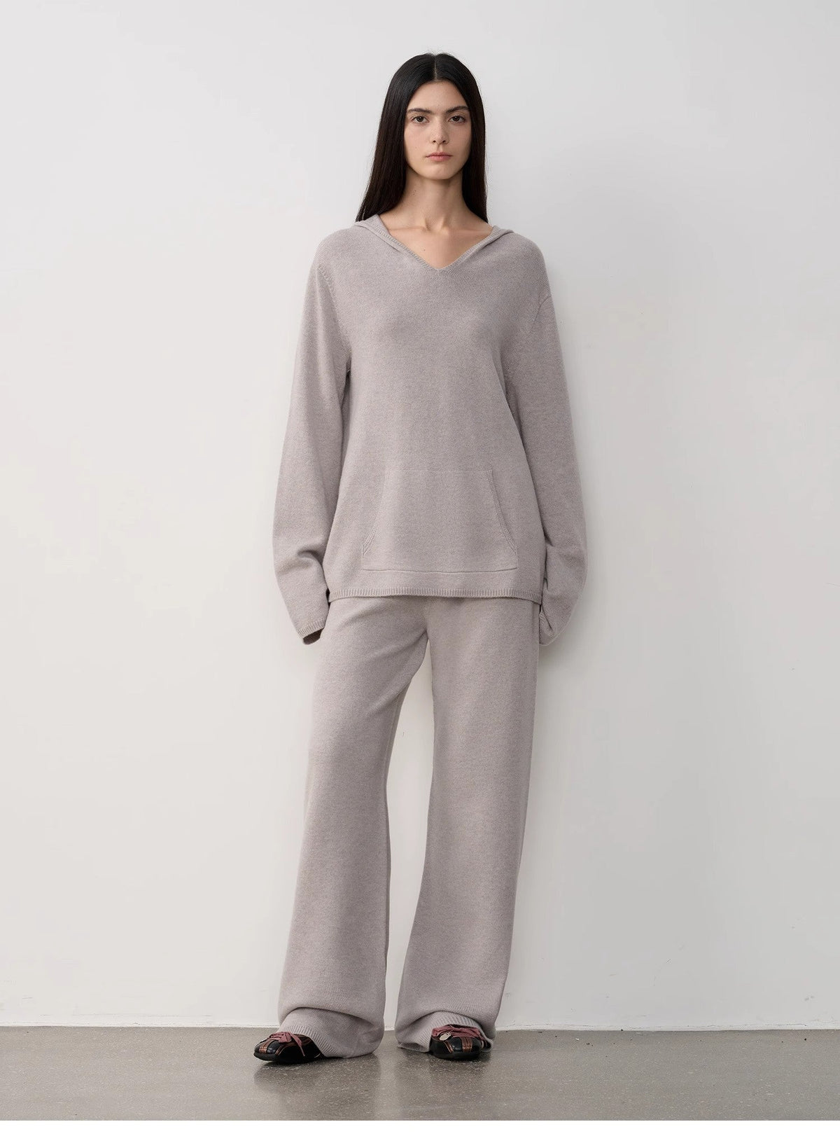 Traje de punto de lana merino australiana "Warm and Waxy Music"