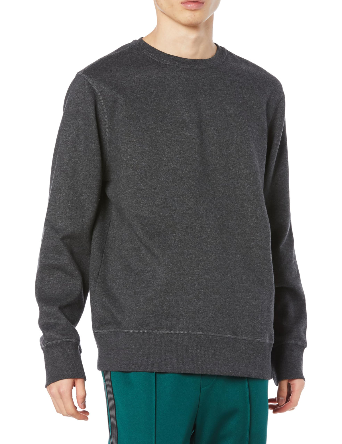 Amazon Essentials Sweatshirt en Molleton Col Rond Homme