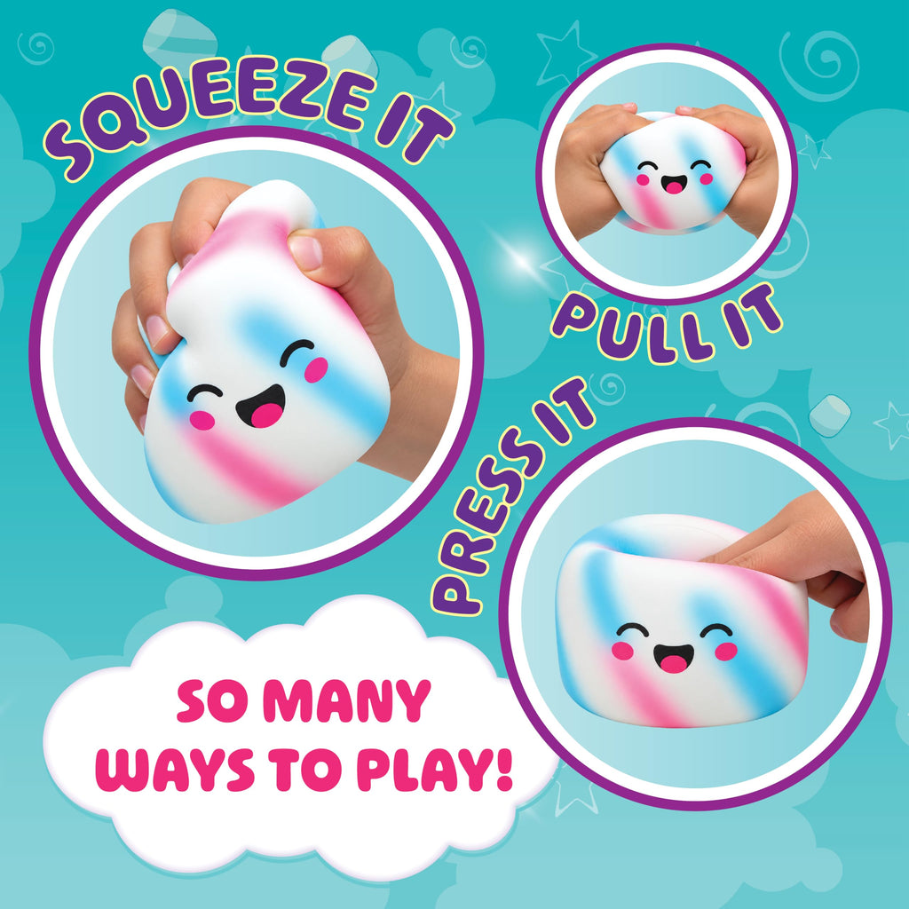Squeeze Please 3 Pack Scented Marshmallow Stress Relief Fidget Squishy Toy
