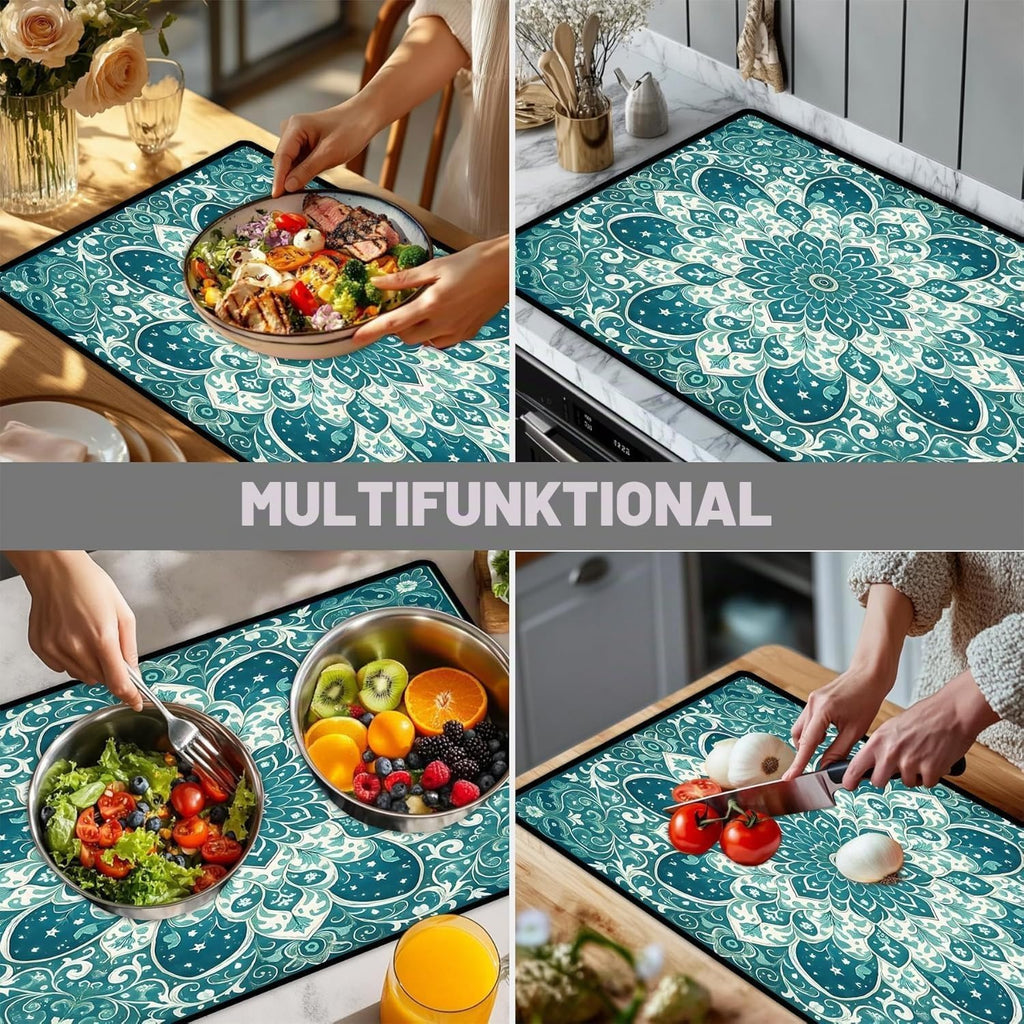 YeahBoom Waschmaschinenauflage 60x60cm,Waschmaschinenabdeckung Universal